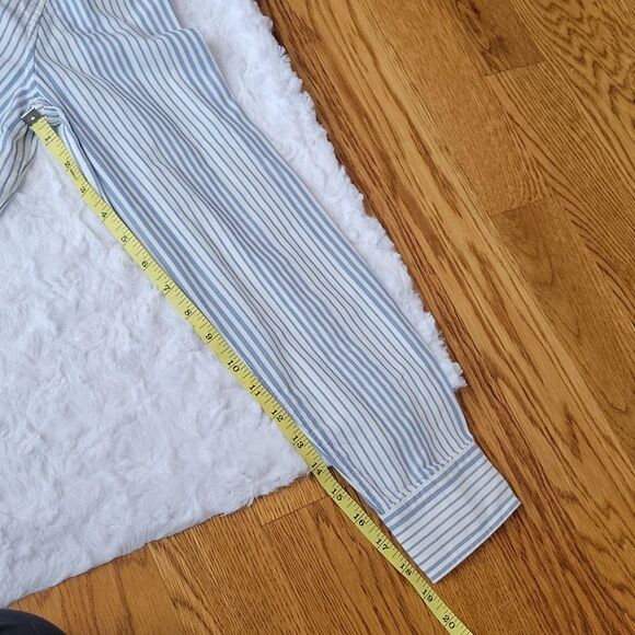 American Eagle Outfitters Blue Striped Button Down, Men's Small, Like Ne… - Picture 7 of 7